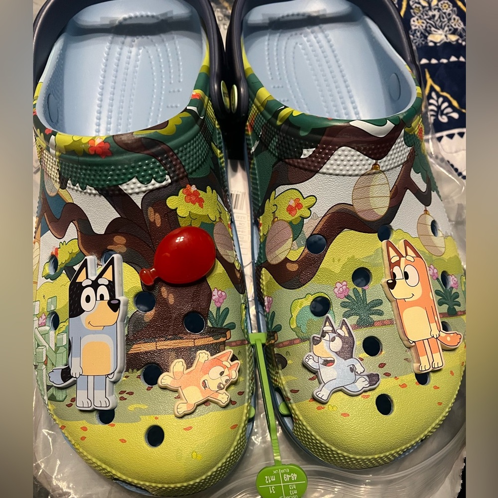 Men’s Bluey Crocs size 13